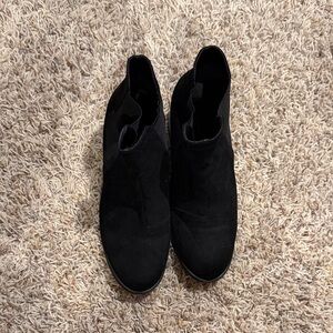 Maurices Black Heeled Boots